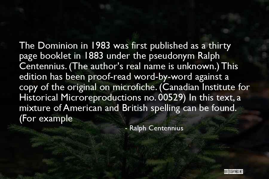 Why Should I Text First Quotes By Ralph Centennius
