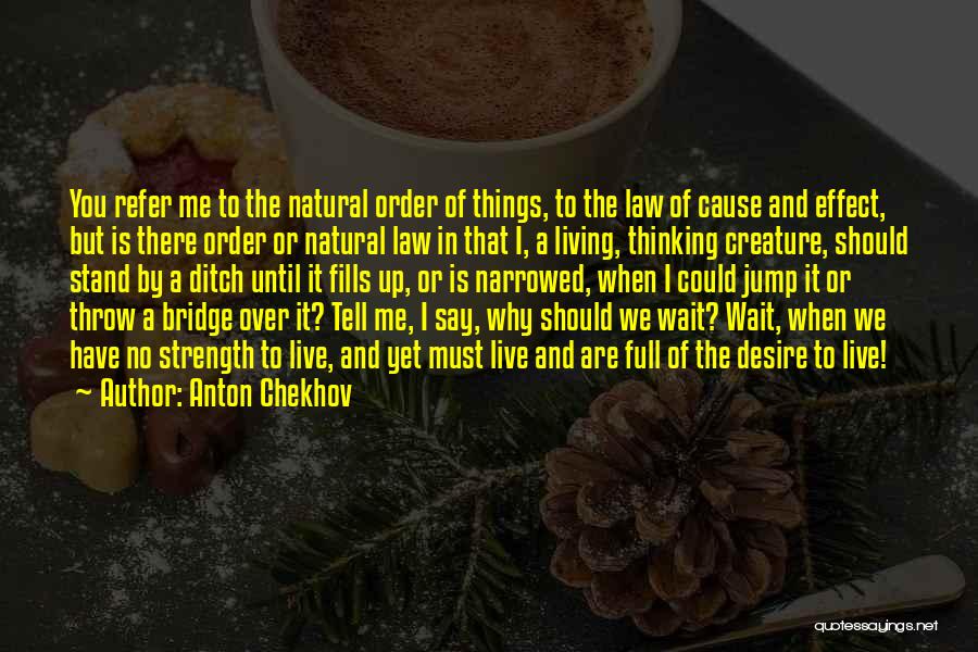 Why Should I Wait Quotes By Anton Chekhov