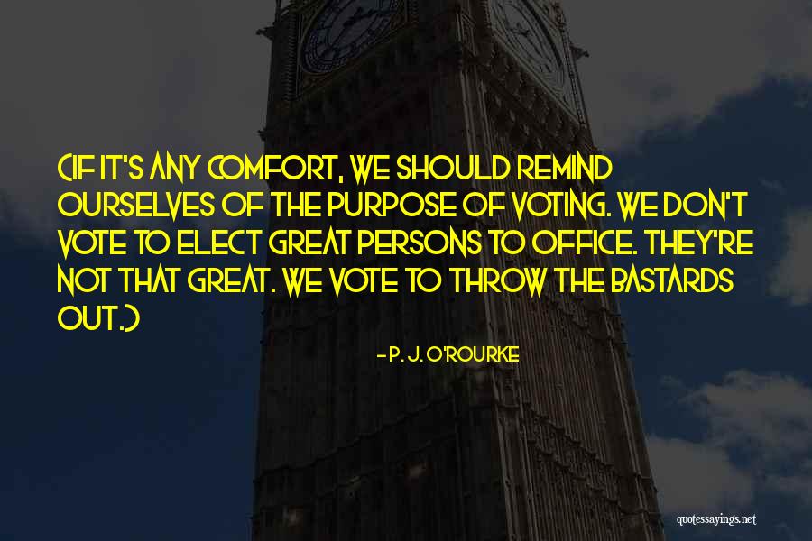 Why Should You Vote Quotes By P. J. O'Rourke Why Should You Vote Quotes By P. J. O'Rourke