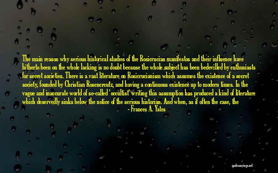 Why So Serious Quotes By Frances A. Yates Why So Serious Quotes By Frances A. Yates