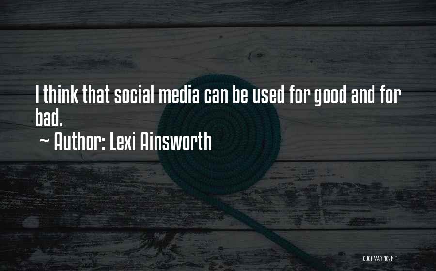 Why Social Media Is Bad Quotes By Lexi Ainsworth