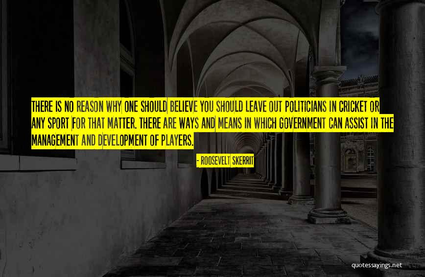 Why Sports Matter Quotes By Roosevelt Skerrit Why Sports Matter Quotes By Roosevelt Skerrit