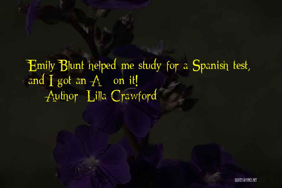 Why Study Spanish Quotes By Lilla Crawford