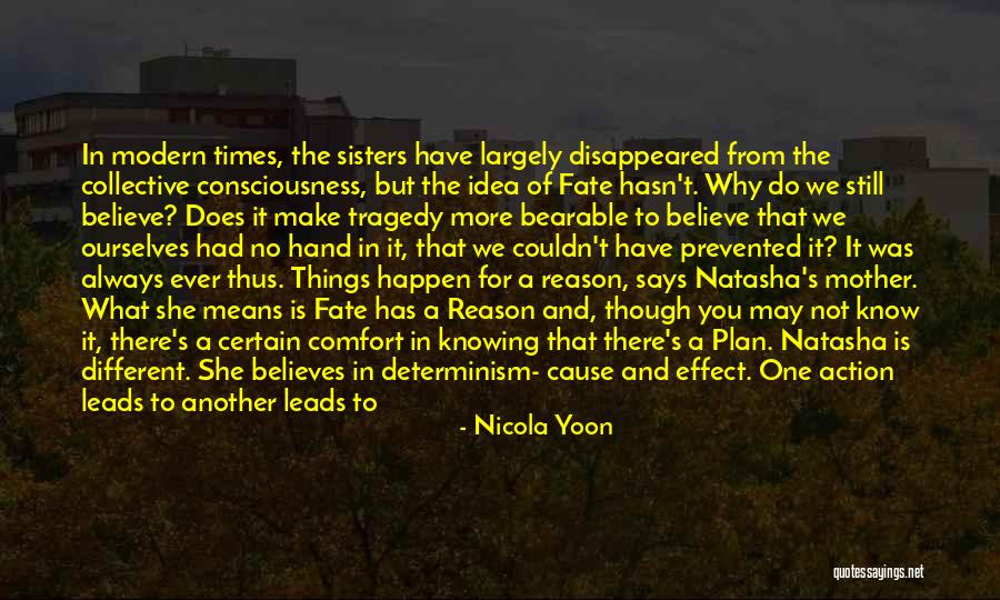 Why Things Happen For A Reason Quotes By Nicola Yoon