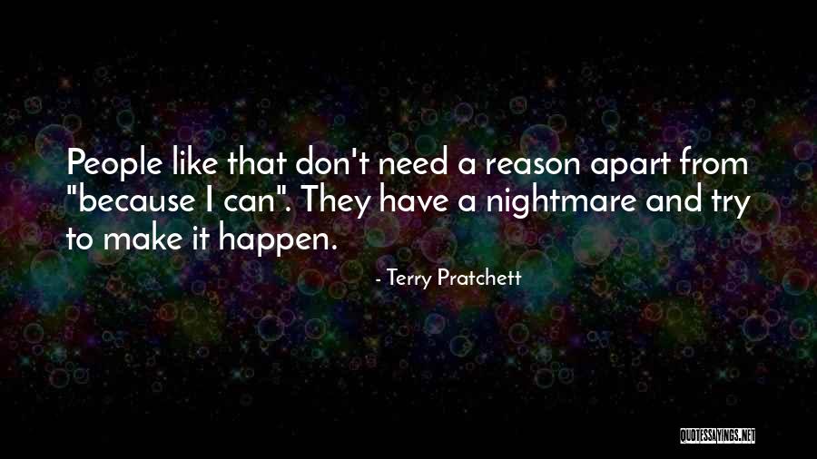 Why Things Happen For A Reason Quotes By Terry Pratchett