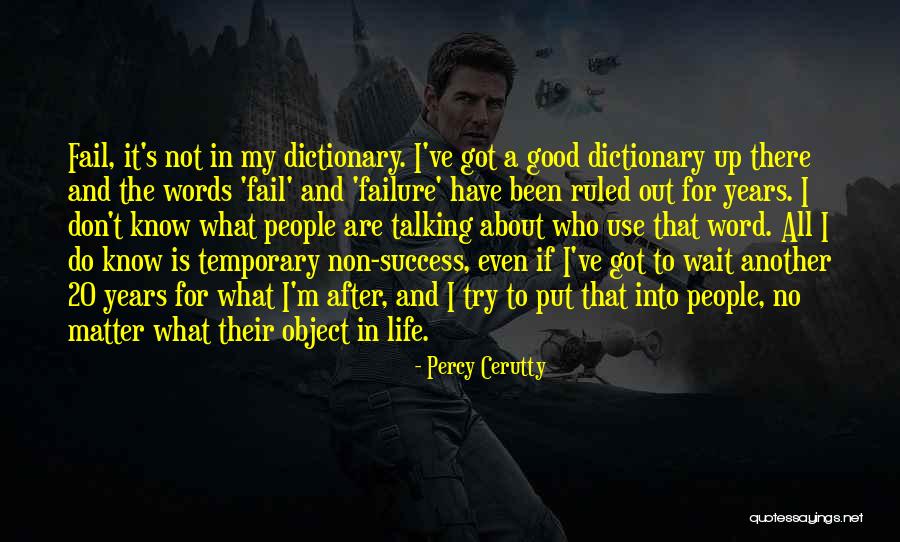 Why Wait For Failure Quotes By Percy Cerutty Why Wait For Failure Quotes By Percy Cerutty