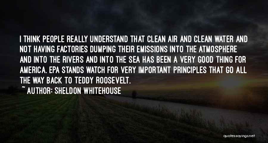 Why Water Is Important Quotes By Sheldon Whitehouse