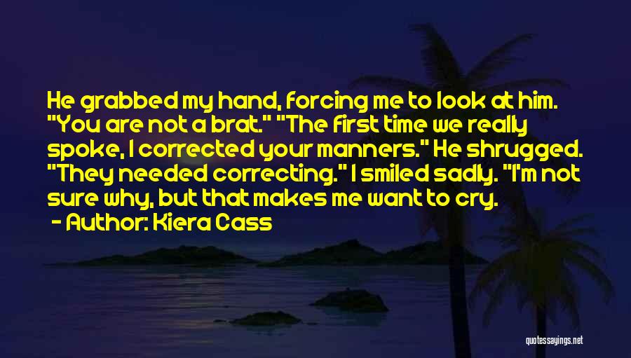 Why We Cry Quotes By Kiera Cass