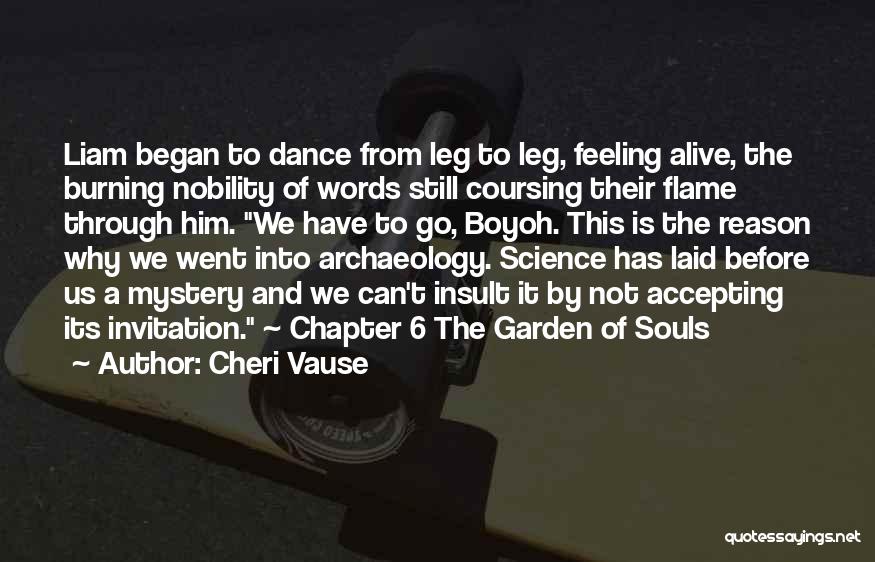 Why We Dance Quotes By Cheri Vause