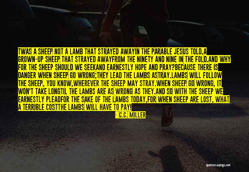 Why We Should Pray Quotes By C.C. Miller Why We Should Pray Quotes By C.C. Miller