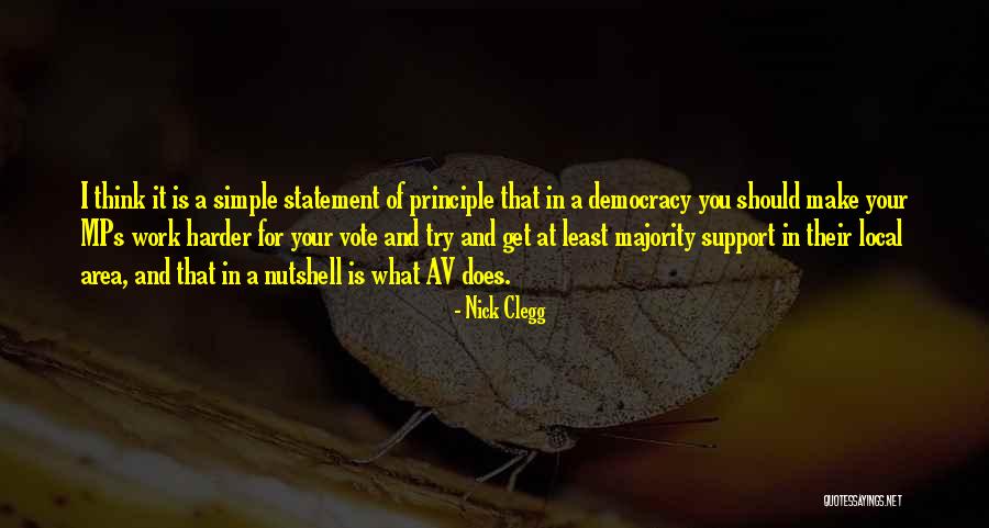 Why We Should Vote Quotes By Nick Clegg