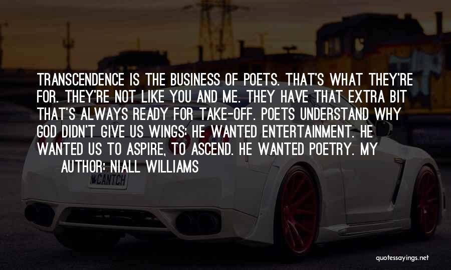 Why You Not Understand Me Quotes By Niall Williams