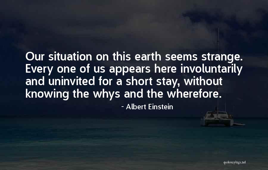 Whys Quotes By Albert Einstein