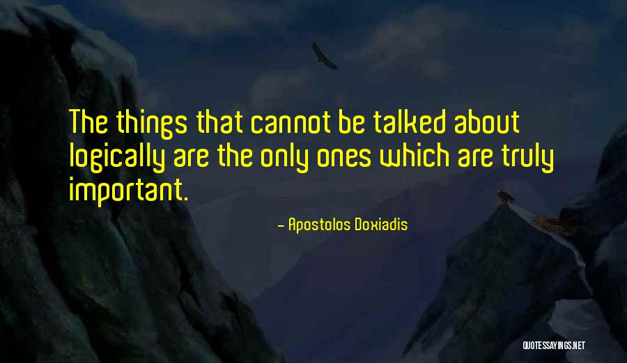 Wibowo Margito Quotes By Apostolos Doxiadis Wibowo Margito Quotes By Apostolos Doxiadis