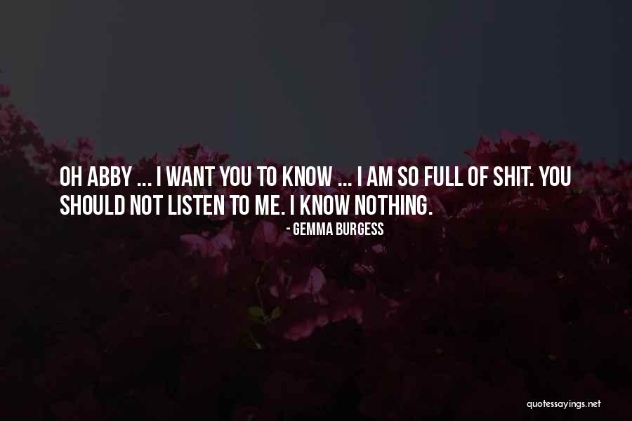 Wichtiger Quotes By Gemma Burgess Wichtiger Quotes By Gemma Burgess