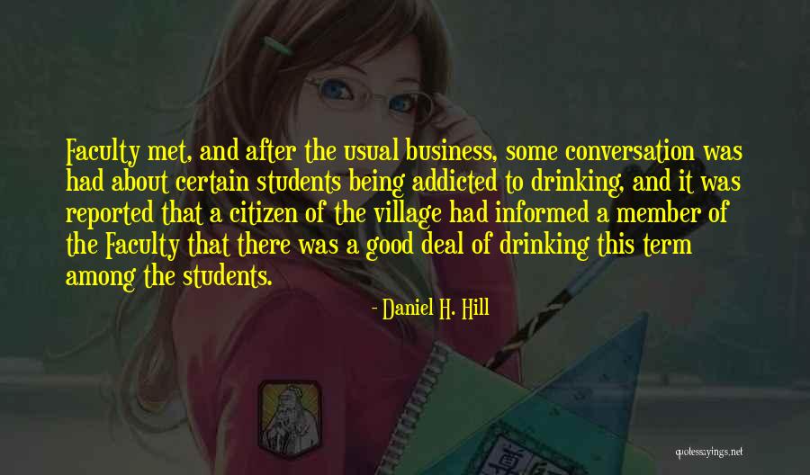 Wickson Quotes By Daniel H. Hill Wickson Quotes By Daniel H. Hill