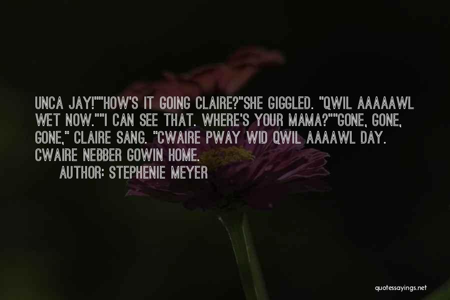 Wid Quotes By Stephenie Meyer