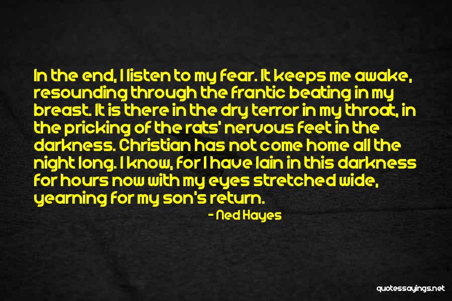 Wide Awake At Night Quotes By Ned Hayes