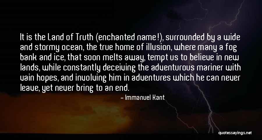 Wide Ocean Quotes By Immanuel Kant Wide Ocean Quotes By Immanuel Kant
