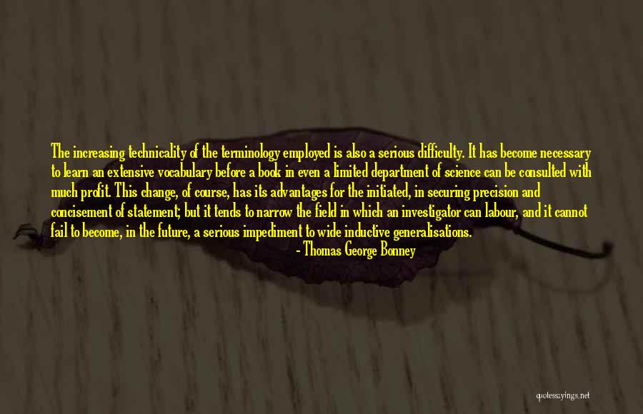 Wide Quotes By Thomas George Bonney