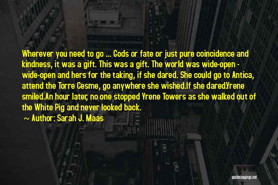 Wide World Quotes By Sarah J. Maas