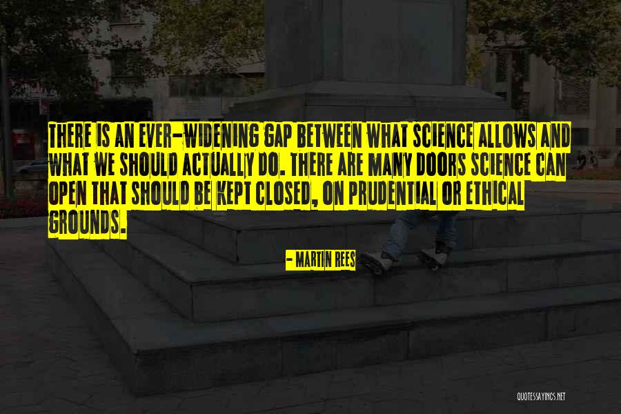 Widening Quotes By Martin Rees Widening Quotes By Martin Rees