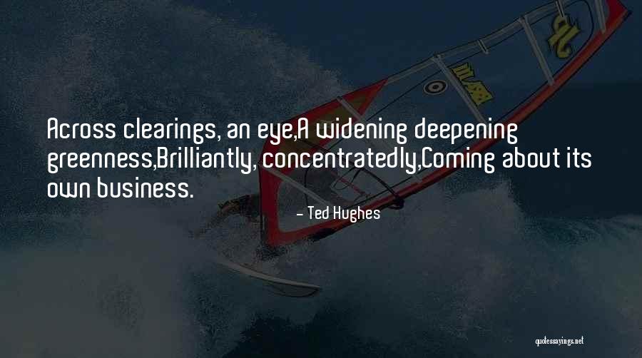 Widening Quotes By Ted Hughes Widening Quotes By Ted Hughes