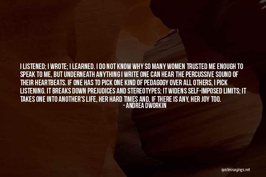 Widens Quotes By Andrea Dworkin Widens Quotes By Andrea Dworkin