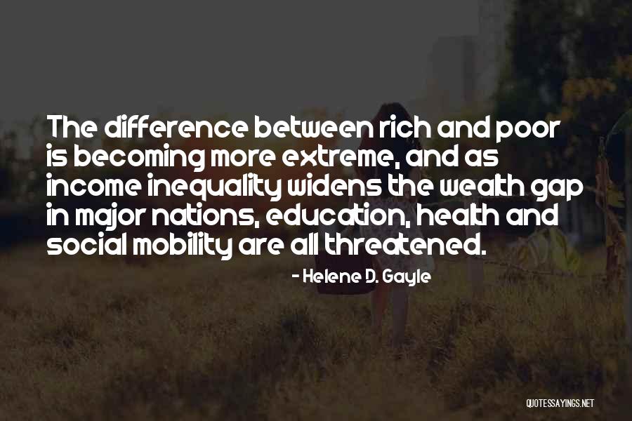 Widens Quotes By Helene D. Gayle Widens Quotes By Helene D. Gayle