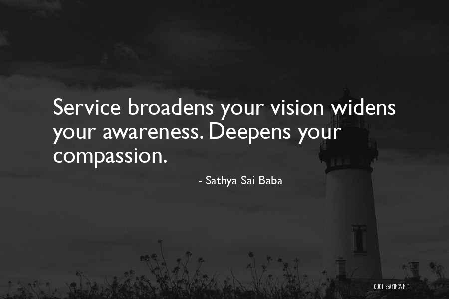 Widens Quotes By Sathya Sai Baba