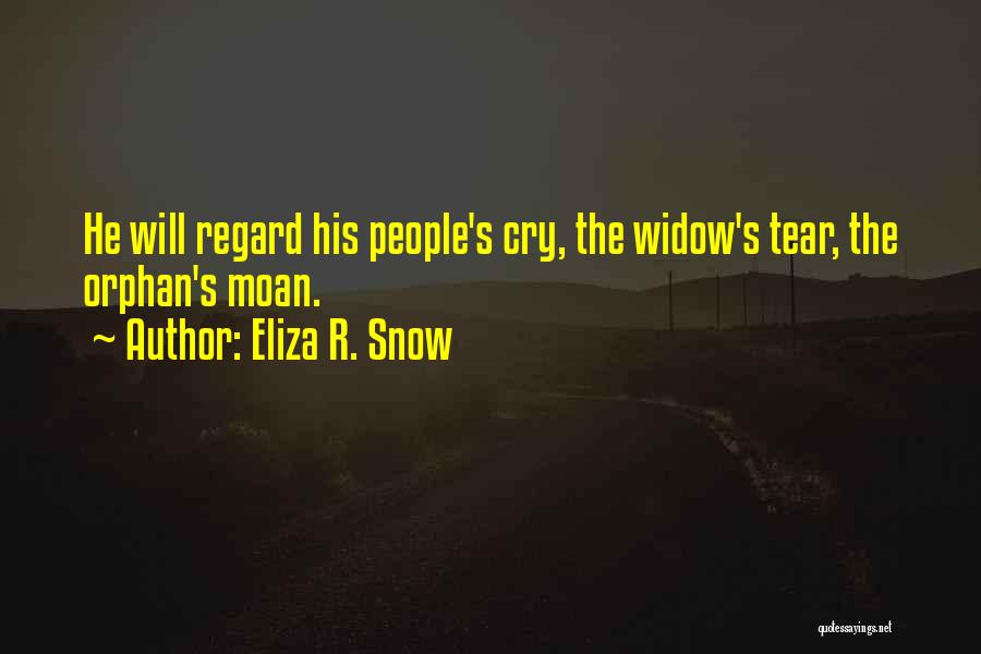 Widow Quotes By Eliza R. Snow