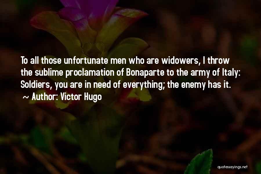 Widowers Quotes By Victor Hugo