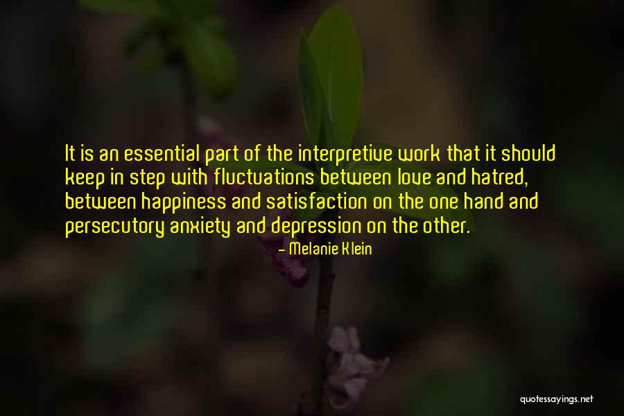 Wieczorek Pronunciation Quotes By Melanie Klein Wieczorek Pronunciation Quotes By Melanie Klein