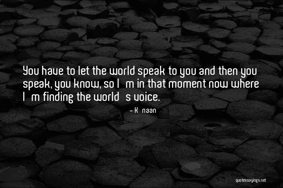 Wiegardt Studio Quotes By K'naan Wiegardt Studio Quotes By K'naan