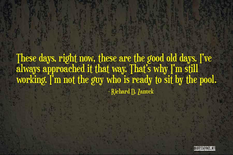 Wieneke Gorter Quotes By Richard D. Zanuck Wieneke Gorter Quotes By Richard D. Zanuck