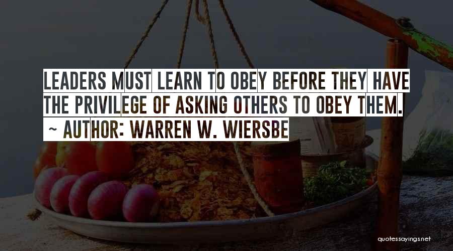 Wiersbe Quotes By Warren W. Wiersbe