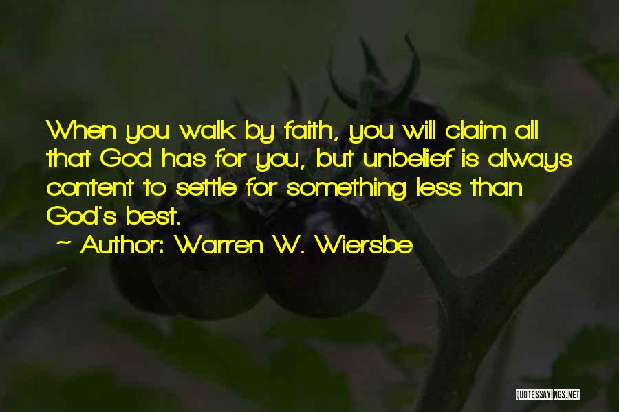 Wiersbe Quotes By Warren W. Wiersbe