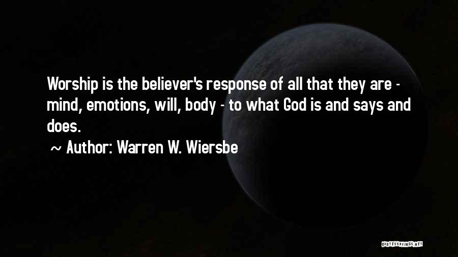 Wiersbe Quotes By Warren W. Wiersbe