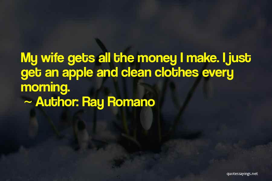 Wife And Money Quotes By Ray Romano