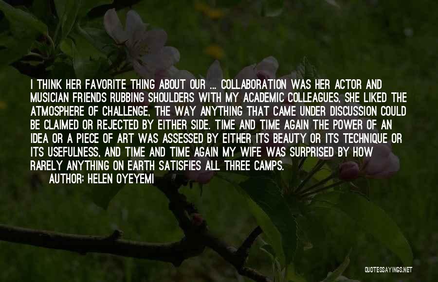 Wife Beauty Quotes By Helen Oyeyemi