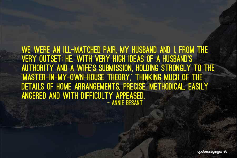 Wife From Husband Quotes By Annie Besant Wife From Husband Quotes By Annie Besant