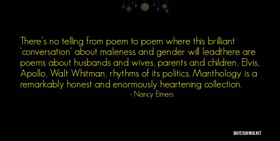 Wife From Husband Quotes By Nancy Eimers Wife From Husband Quotes By Nancy Eimers