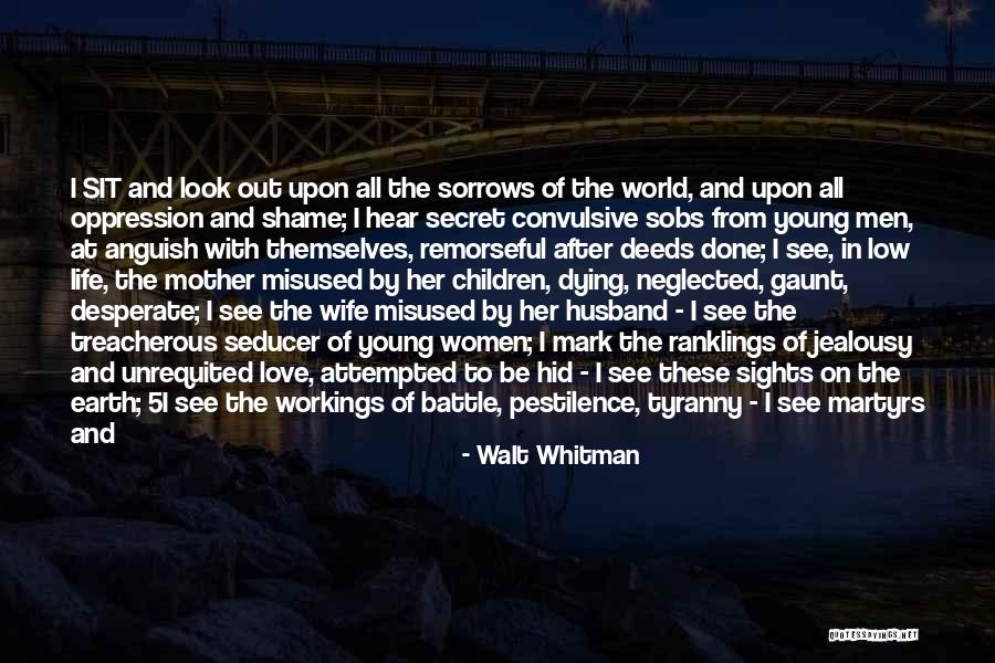 Wife From Husband Quotes By Walt Whitman Wife From Husband Quotes By Walt Whitman
