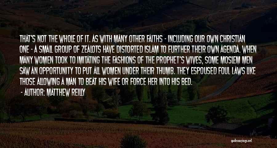Wife In Islam Quotes By Matthew Reilly