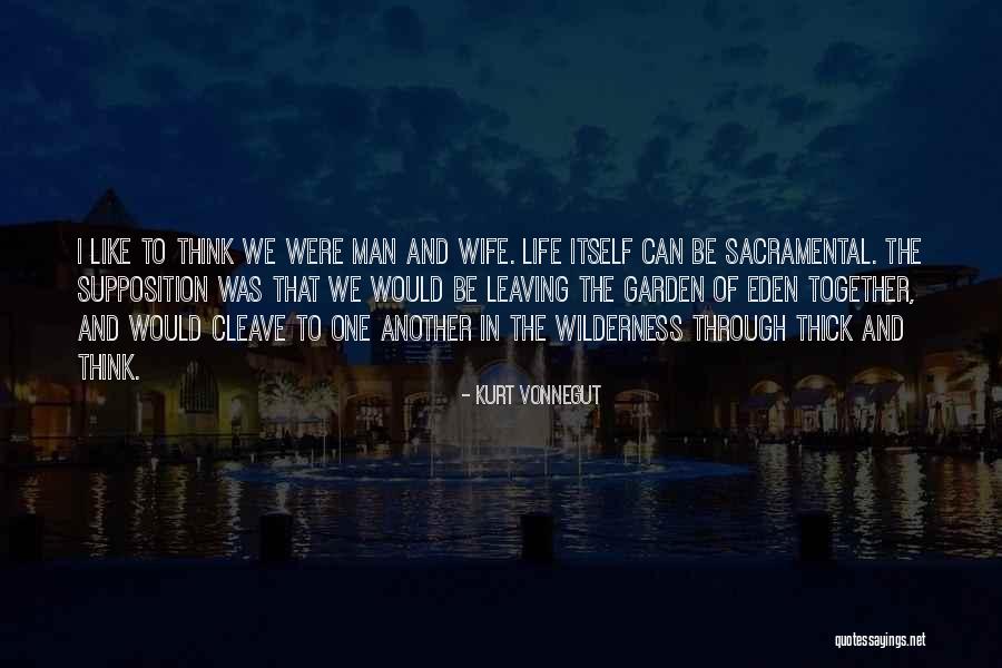 Wife Leaving You Quotes By Kurt Vonnegut