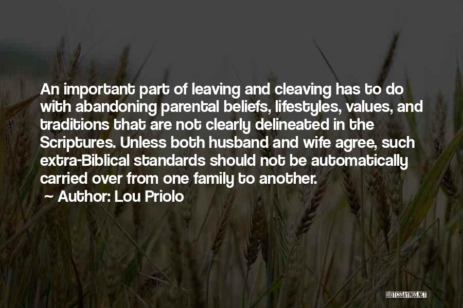 Wife Leaving You Quotes By Lou Priolo