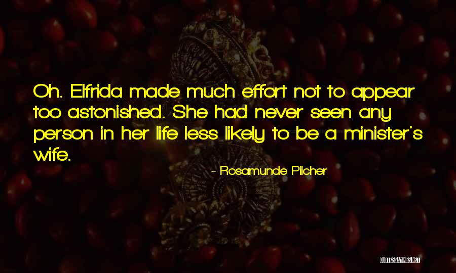 Wife Less Quotes By Rosamunde Pilcher Wife Less Quotes By Rosamunde Pilcher
