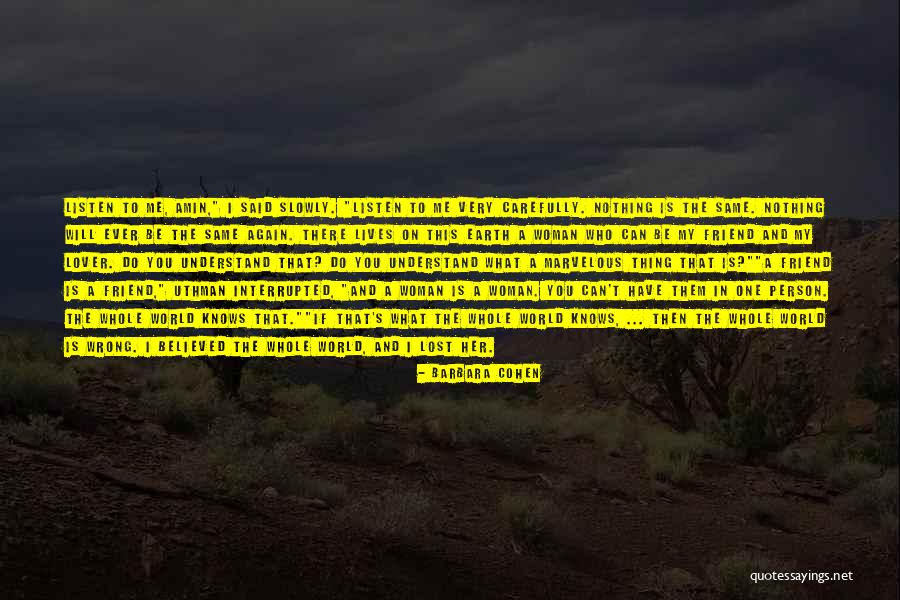 Wife Lover Quotes By Barbara Cohen Wife Lover Quotes By Barbara Cohen