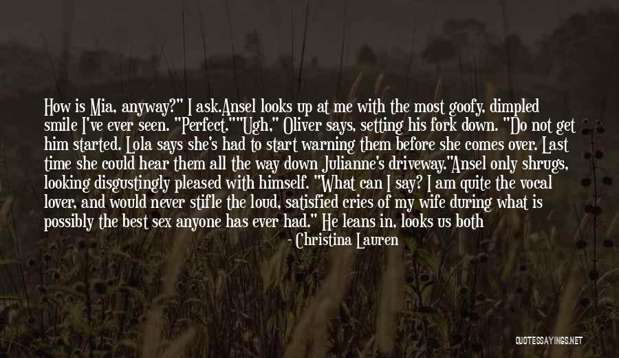Wife Lover Quotes By Christina Lauren Wife Lover Quotes By Christina Lauren