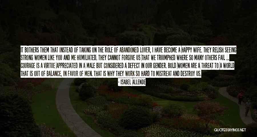 Wife Lover Quotes By Isabel Allende